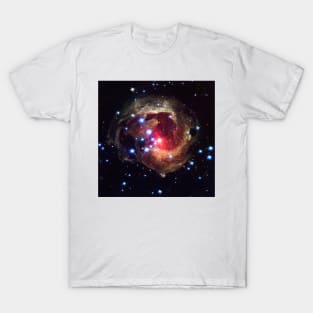 Vibrant Cosmic Nebula Deep Space Astronomy T-Shirt